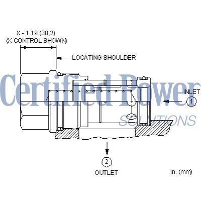 Sun Hydraulics-CHECK VALVE-CXJAXBN