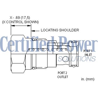 Sun Hydraulics-CHECK CARTRIDGE-CXFAXZV