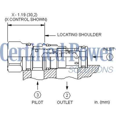 Sun Hydraulics-CHECK VALVE-CODAXZV/AP