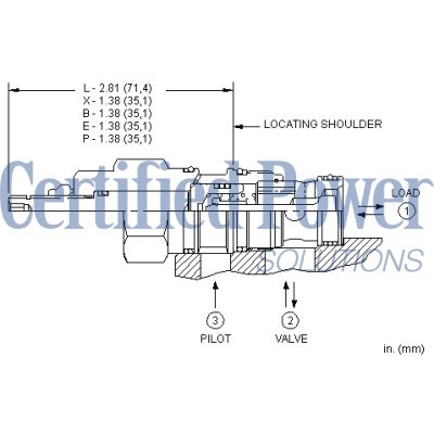 Sun Hydraulics-CHECK CARTRIDGE-CKEBXAN