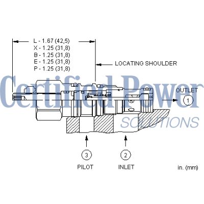 Sun Hydraulics-CHECK CARTRIDGE-CKBDXCN