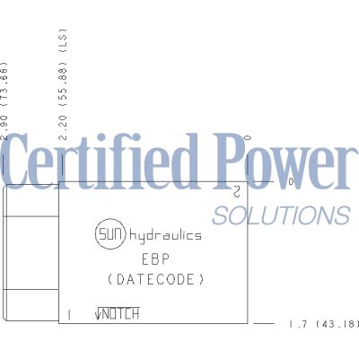 Sun Hydraulics-SANDWICH BODY-EBP