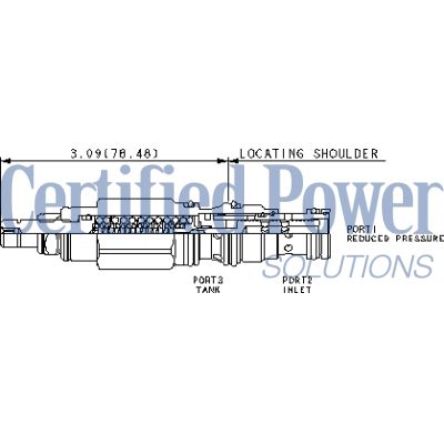 Sun Hydraulics-RED-REL CART-PRDBLAN