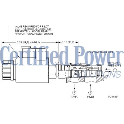 Sun Hydraulics-RED-REL CART-PPDB8DN
