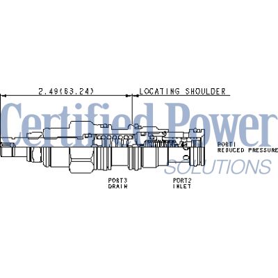 Sun Hydraulics-RED-REL CART-PBDBLWN