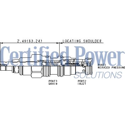 Sun Hydraulics-RED-REL CART-PBDBLNN
