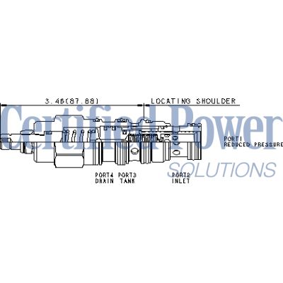 Sun Hydraulics-RED-REL CART-PVFALDN