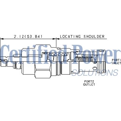 Sun Hydraulics-RELIEF CART-RPGCLWN