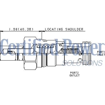 Sun Hydraulics-RELIEF CART-RPGCJAN