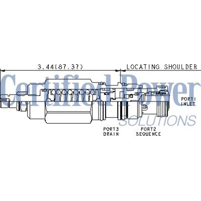 Sun Hydraulics-SEQUENCE VALVE-SCEALEN
