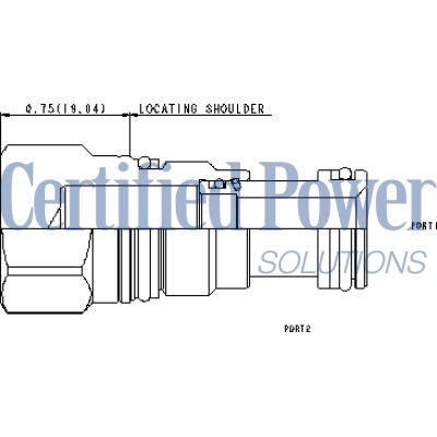 Sun Hydraulics-CAVITY PLUG-XGCAXXN