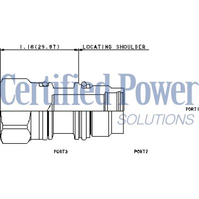 Sun Hydraulics-CAVITY PLUG-XEOAXXN