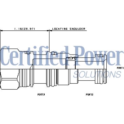 Sun Hydraulics-CAVITY PLUG-XECAXXN