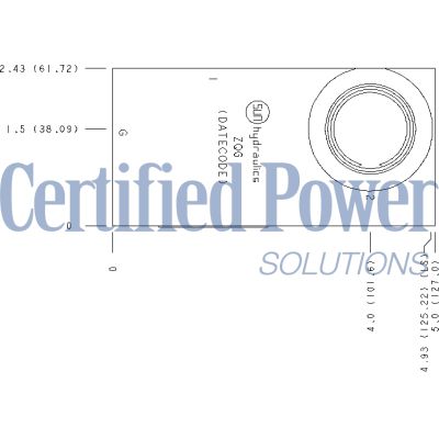 Sun Hydraulics-LINE MOUNT BODY-ZQG